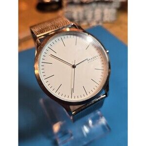 Skagen Jorn SKW6565 41mm Silver Stainless Steel Men's Watch. New Battery